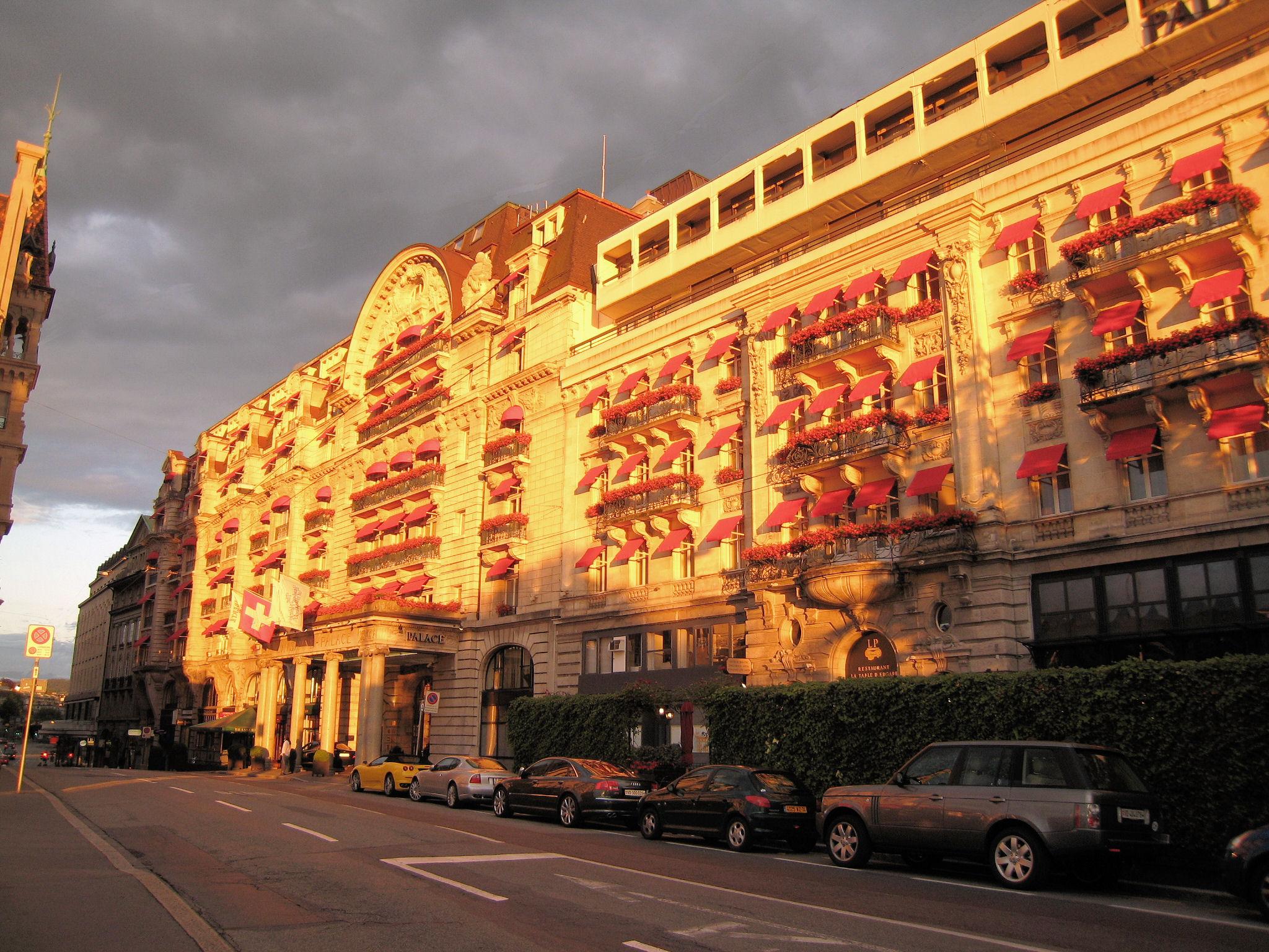 Lausanne Palace Eksteriør bilde